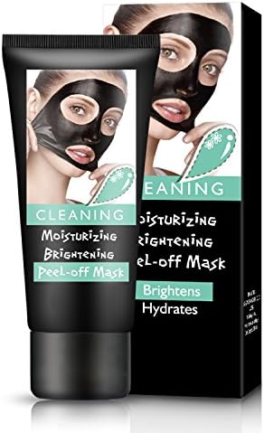 Blackhead Remover Mask Volcanic Mud Deep Clean Skin Mask Onelass Activated Peel off Blackhead Mask Purifying Acne Mud Nose and Face Mask Halloween Mask(Hardback)