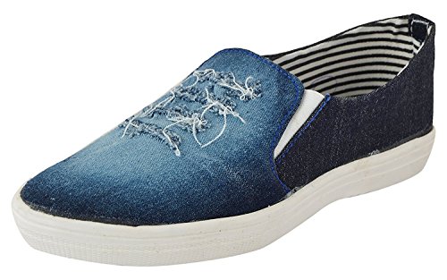 Buy Rgk's Denim Party wear Loafer Casual Stylish Fashionable Shoes