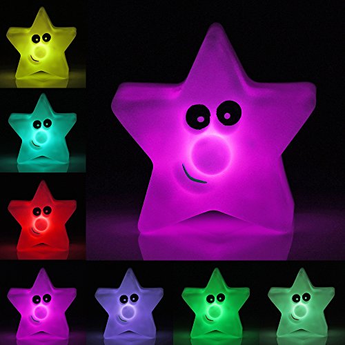 1Pcs TAN Nachtlicht Schlafzimmer Badezimmer Batteriebetriebenen LED Lampe Kinder Baby, Führte Neue Lampe Nachts Romantisch - Süße Lampe Für Zimmer Weihnachtsfeier Dekor