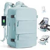 SZLX Ryanair Women's Vacuum Backpack with Pump Hand Luggage 40 x 30 x 20 cm | Travel Backpack Cabin Airplane 40x30x20 Vueling