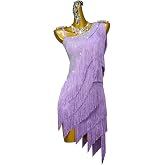 Dresses for Latin Dance Competitions Tassels Tango Professional Women's Dance Dresses Standard Cha Cha Performance Dance Dress For Samba Rumba Luxury