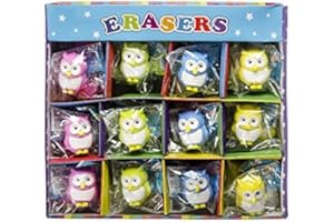 Schnooridoo 12 Radiergummi Eulen Eraser Mitgebsel Kindergeburtstag Give Away