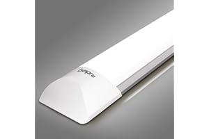 BAPRO Plafoniera Tubo LED 120CM 40W Bianco Freddo 6500K, LED Plafoniera Neon da cucina Moderno tubo led soffitto Luci Lampada da garage Ufficio Seminterrato Magazzino