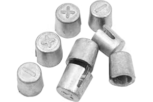 WANGCL 4 Paare Batterieklemmenhülsen, Batteriehülsen Autobatterieklemmen-Konverterpfostenadapter Metallmaterial Anodenkathodenhülsen