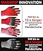 MadGrip Pro Palm Knuckler Formula 200 700920 Work Gloves Industrial Quality with Knuckle Protectors Grey Size S - M