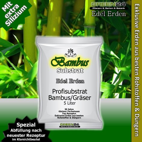 Bambuserde Bambus-Substrat - 5 Ltr. PROFI LINIE Substrate - Blumenerde