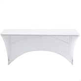 Aktive 61547 &ndash; White Waterproof Garden Table Cover, Elastic Table Protector 180 x 76 x 76 cm, Heavy Duty Garden Furniture Cov