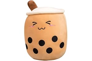 LICHENGTAI Simpatici Giocattoli di Peluche, Bubble Tea Pupazzo di peluche, Milk Tea Bambola Molle della Tazza di tè dellammortizzatore del Cuscino dei Bambini del Regalo di Compleanno Giocattoli, 35CM