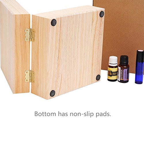 gbtree 25-bottles ätherisches Öl Feld Tragetasche enthält 25 5,10,15 ML und 10 ml Flaschen Öl Fällen für ätherische Öle - 6