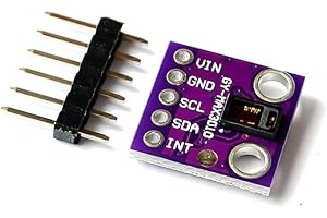 Hailege MAX30102 Modulo scheda breakout sensore sensore a bassa potenza per Pulsossimetria Soluzione SpO2 Sostituire MAX30100