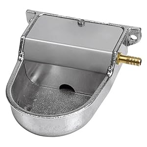 COPELE 70415 – Bebedero P-3 Aluminio Horizontal con  válvula baja presión, para Perros pequeños