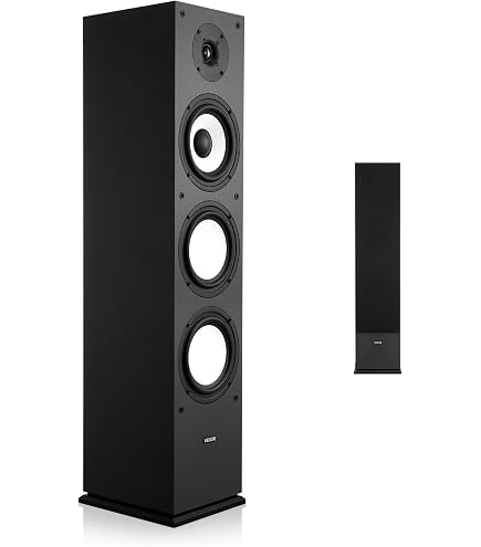 Paire D'Enceintes Colonnes LTC L766-WA - 2x500W, 2 Voies Bass Reflex, Haut Rendement 93 DB - 10