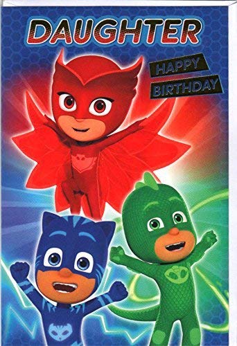 Preisvergleich Produktbild PJ Masks Tochter Geburtstagskarte