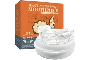 BAYON Bite Antirussamento Regolabile – Dispositivo Anti Russamento Notturno, Bite Dentale per Bruxismo e Digrignamento, Avanzamento Mandibolare per Respirazione Migliore e Sonno Profondo