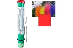 Pack Fumigène Diurne® Rouge avec Déclencheur Électronique – Déclenchement à Distance – Feux d’Artifice pour Festivités, Mariages, Baby Showers et Événements Spéciaux - Categorie F1 – Zenda Club®