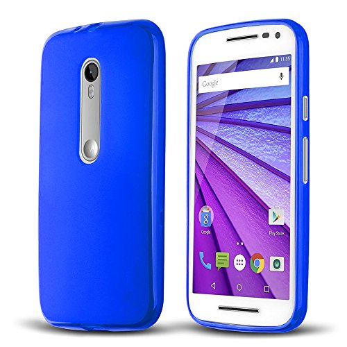 Donkeyphone S1AMG3G1700 - Carcasa de silicona para Motorola Moto g3 gel tpu lisa color azul reviews Donkeyphone S1AMG3G1700 - Carcasa de silicona para Motorola Moto g3 gel tpu lisa color azul