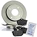 Produktbild BREMSSCHEIBEN + BREMSBELÄGE HINTEN KOMPLETTSET BREMSENKIT BREMSE HINTERACHSE