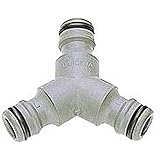 Gardena Y-Stück: Zur Schlauchabzweigung, Anschluss im Schlauchverlauf zum Verbinden von 13 mm (1/2 Zoll)-Schläuchen, zur zeit