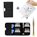 Produktbild SYCEES Gehärtet Mini Schraubendreher Set inkl. Magnetische Projektmatte, 25-teilig Präzisions Magnetisierbar Wechseleinsätze mit 2 Plektron Reparatur Set für Apple Handy PC Laptop Kamera, Brillen, Uhren iPhone 6 6s plus (25 in 1 Schraubendreher Set & Magnetische Projektmatte)