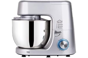 DCG WeGeek, IMPASTATRICE PLANETARIA 8 LITRI, motore potente da 1400W, 6 velocità, ciotola da 8L in acciaio inox