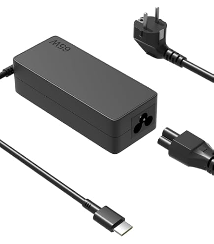 eMagTech 1 port de charge USB-C de type C pour ordinateur portable, connecteur jack d'alimentation CC compatible avec Lenovo ThinkPad R14 L14 L15 E14 E15 Gen2 Gen3