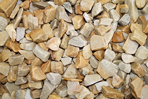 RockinColour Dekorative Steine für Garten, Donegal Gold, 20 kg