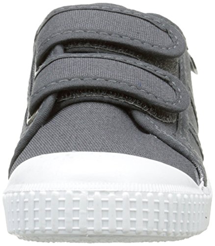 victoria Unisex-Kinder Basket Lona Dos Velcros Sneaker, Weiß, 20 EU - 4