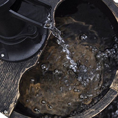 vidaXL Springbrunnen Wasserspiel Gartenbrunnen Stufenbrunnen Brunnen +Pumpe 40539 - 2