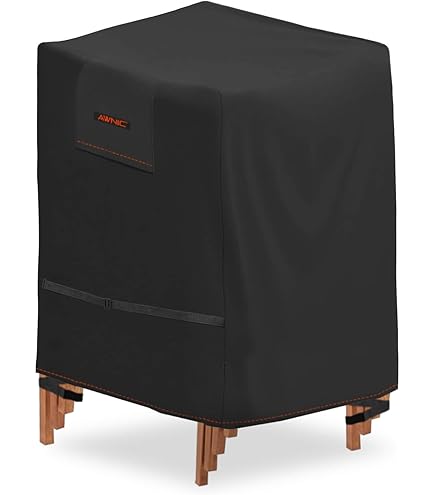 AYGCI Abdeckung Für Stapelstühle - Wasserdichte Schutzhülle 68x68x72cm Grün