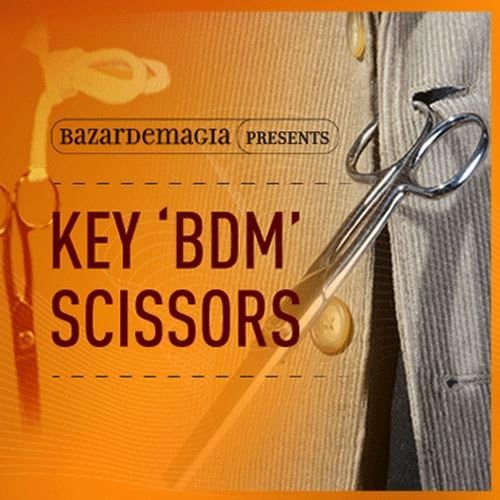 Murphy's Magic Supplies, Inc. Key BDM Scissors by Bazar de Magia | Trick | Stage | Parlor Performer