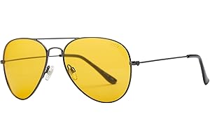 JOOX Gafas de sol redondas retro polarizadas para hombres y mujeres, gafas de piloto con protección UV400 y montura metálica para unisex