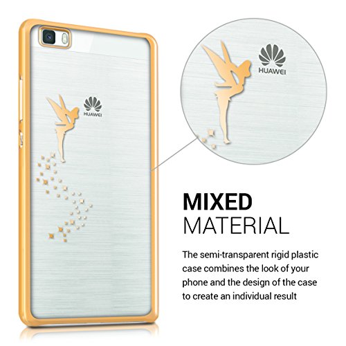 kwmobile Elegante y ligera funda Crystal Case Dise o Hada para Huawei P8 Lite 2015 en dorado transparente reviews kwmobile Elegante y ligera funda Crystal Case Dise o Hada para Huawei P8 Lite 2015 en dorado transparente