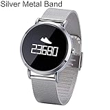 Advertencia de la excesiva frecuencia cardíaca. La pulsera vibrará cuando el ritmo cardíaco supere lo normal.  Identifique automáticamente una variedad de patrones de movimiento, ingrese al modo de ejercicio y presione la pantalla para comenzar a moverse. 