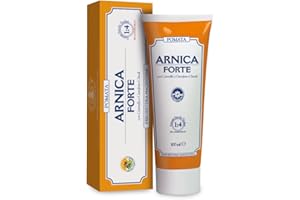 Erboristeria Magentina Arnica Forte Pomata Coadiuvante per Edemi, Ematomi, Dolori ed Infiammazioni, Traumi, Distorsioni, Lividi - 100 ml Tubo
