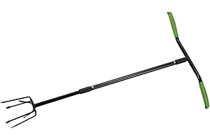 Silverline 07609 Griffe de Jardin avec Manche Noir 95 cm
