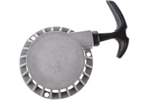 CUTICATE Metall Pull Start Starter Seilzugstarter Für 47ccm 49ccm Mini Pocket Bike ATV Quad Silber