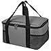 Produktbild Praktische, leichte Kühltasche mit großem Hauptfach und 2-Wege Reißverschluss - 37 x 20 x 27cm - Anthrazit