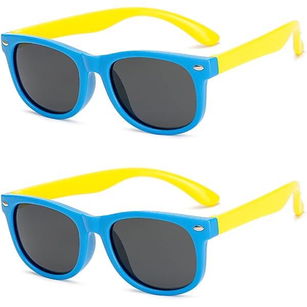 Lunettes De Soleil Enfant Batman - Protection UV400 Catégorie 3 - Monture Acrylique, Verres Rectangulaires