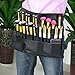 Travelmall Professional Cosmetic Makeup Brush Bag Beauty Artist Storage Brush Organizer with Artist Belt Strap (black)