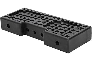 Alomejor Kayak Motor Block Board Replacement Mounting Kit Braket for Fishing Trolling