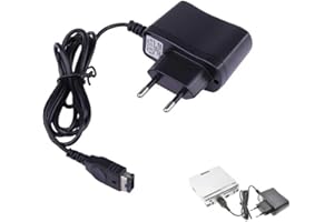 ECEOTHSY Chargeur Portable Gameboy Advance SP avec Câble de 43 Pouces – Adaptateur Secteur 100-240V (Prise UE) pour Une Recharge Rapide et Sécurisée de Votre GBA en Déplacement, Design Compact et Légèreté