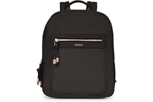 Tous Brunock Chain, Bolso Mochila para Mujer, (Negro 695810087), 26x33x9.5 cm (W x H x L)