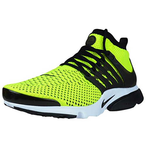 nike air presto flyknit green running shoes