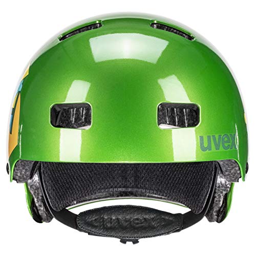 uvex Unisex Jugend, kid 3 Fahrradhelm, green, 51-55 cm - 3