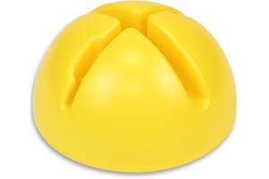 SPORTIKEL24 Pied Combi X pour barres de 25 mm de diamètre et anneaux – Multi-pied pour construire des slalom et des obstacles – Aide à l'entraînement pour le football, l'athlétisme et les sports