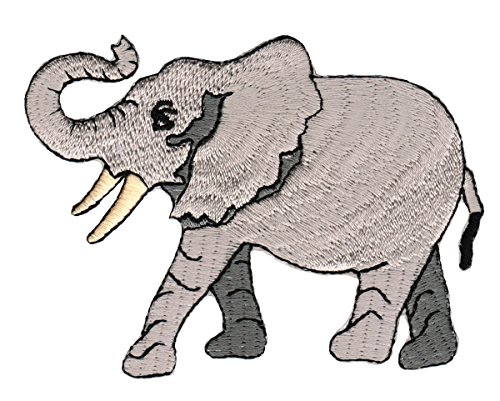Elefant Aufnäher Bügelbild