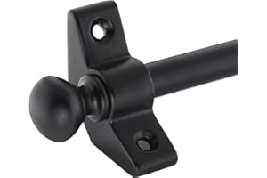 AMSKA INTERNATIONAL Set Of 13, Stair Carpet Rods, Round Finial, Wrought Iron, Suitable For Carpet Runners Up To 70 Centimetre Wide Or Narrow