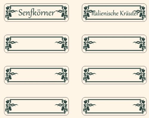 das-label Gewürzetiketten, Vorratsetiketten - 8
