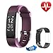 Price comparison product image Letsfit Fitness Tracker HR, Activity Tracker Watch with Heart Rate Monitor, IP67 Waterproof Smart Bracelet as Calorie Counter Pedometer Watch for Android and iOS ¡­