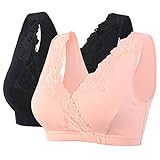 Ohne Bügel Still BH, KUCI® Frauen Seamless Still-BH für Mutterschaft, Damen Schwangerschafts BH- Vollschalen